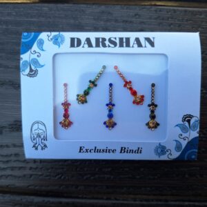 Bollywood Bridal Wedding Bindi Tattoo for Women #16
